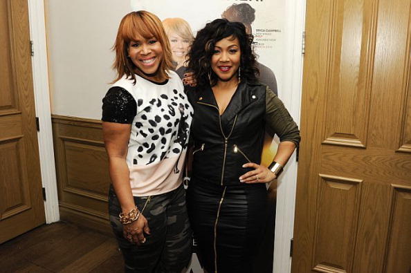 Erica and Tina Campbell