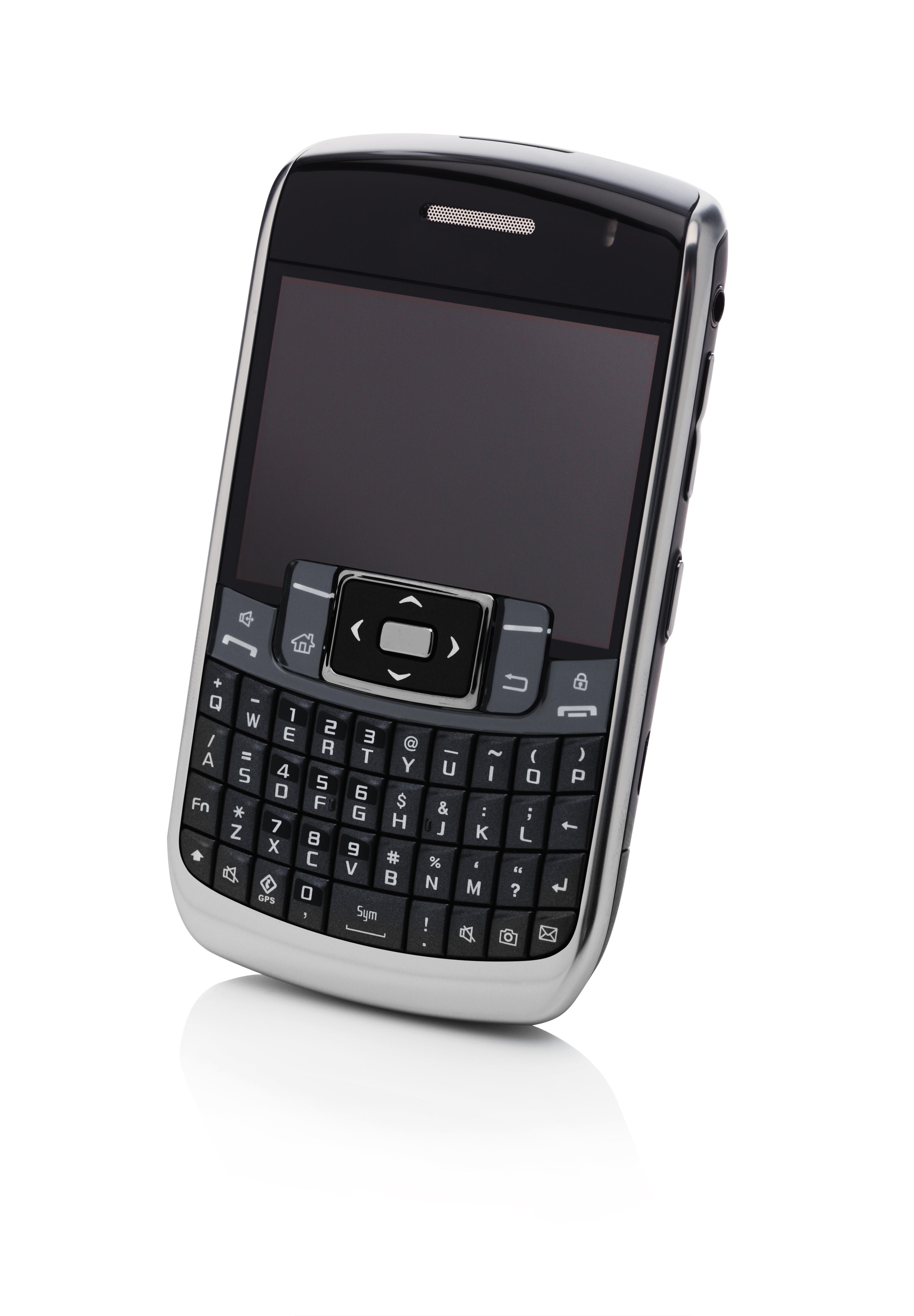 Smartphone on White background