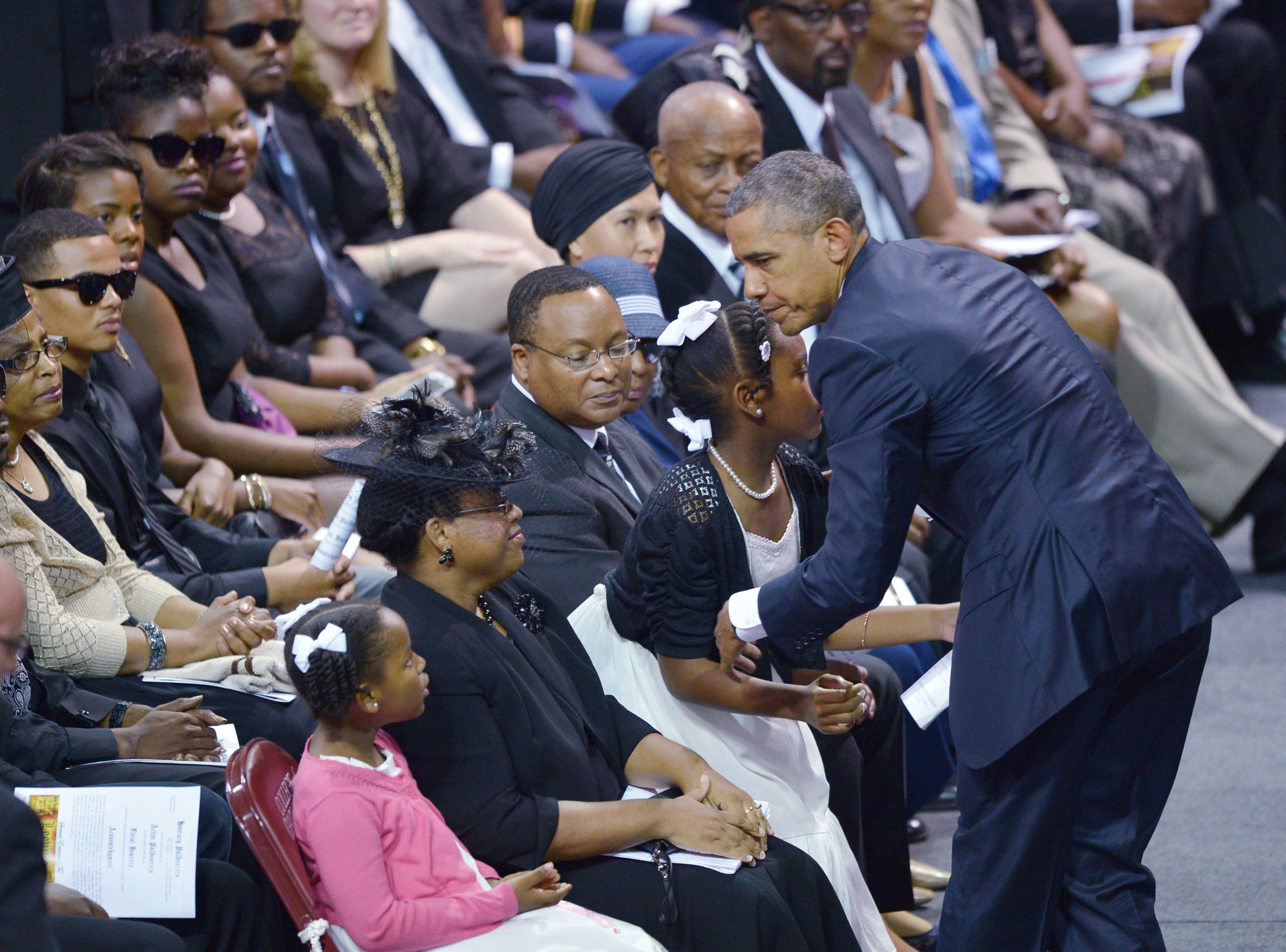 US-SHOOTING-FUNERAL-OBAMA