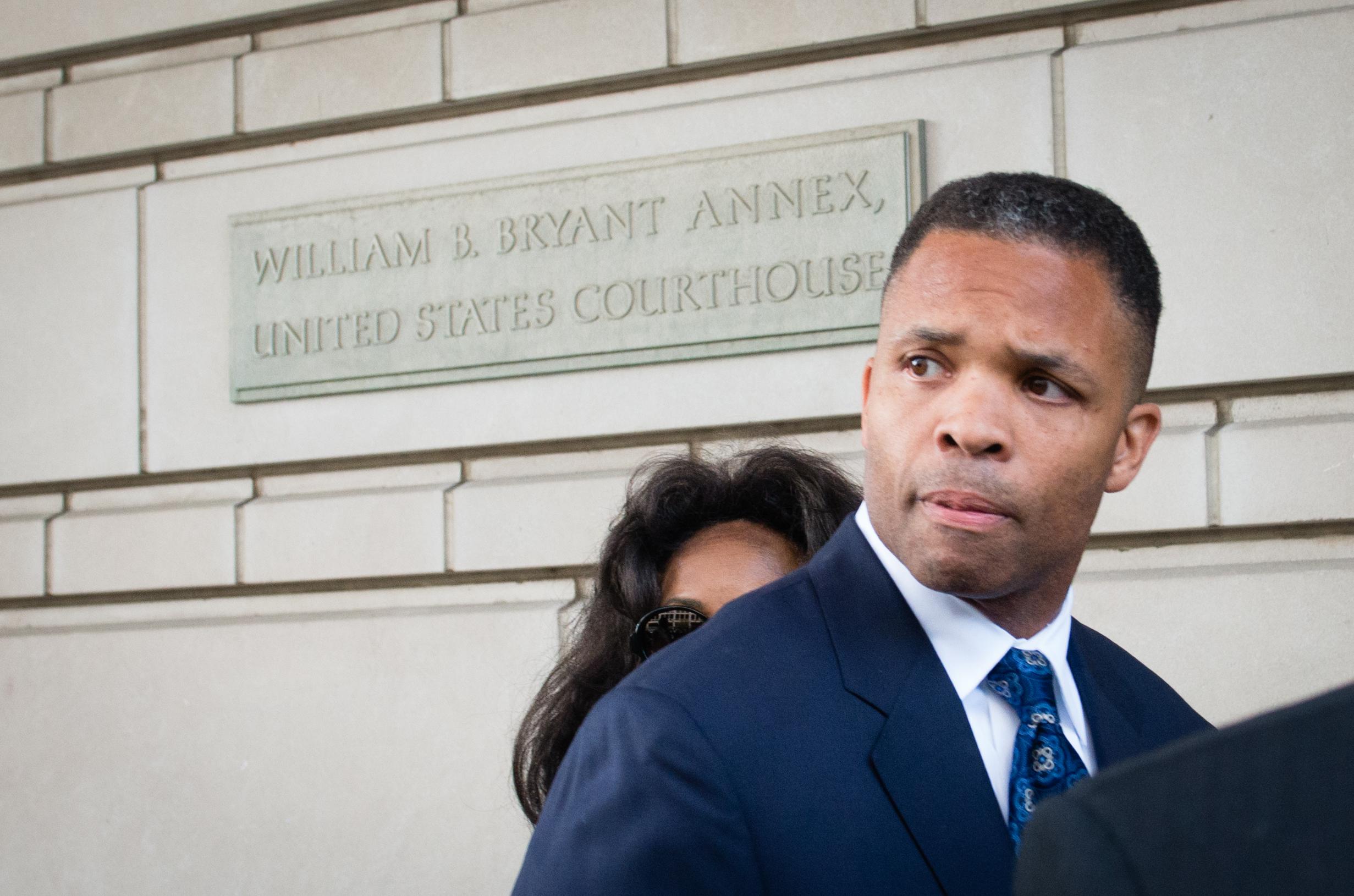 WASHINGTON, DC - AUGUST 14: Jesse L. Jackson Jr. was sentenced