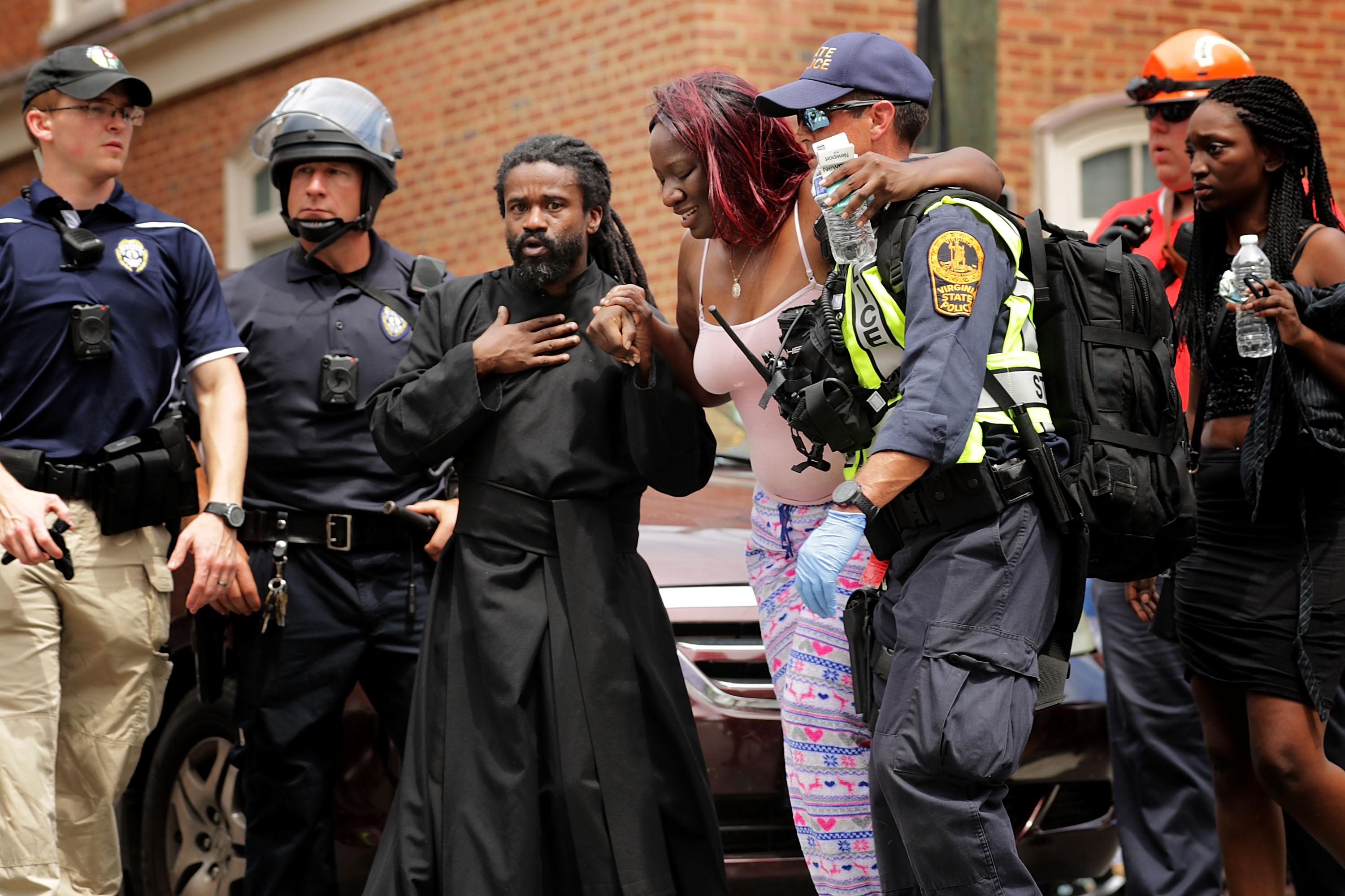 Violent Clashes Erupt at 'Unite The Right' Rally In Charlottesville