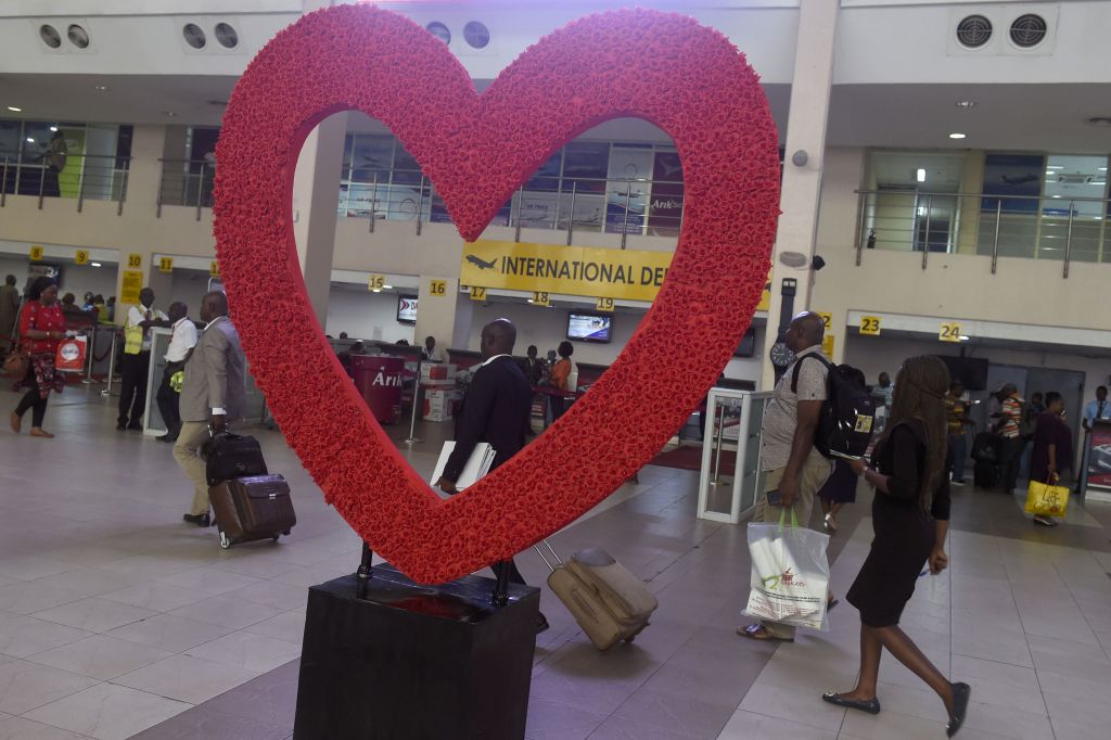 NIGERIA-LIFESTYLE-VALENTINE-DAY