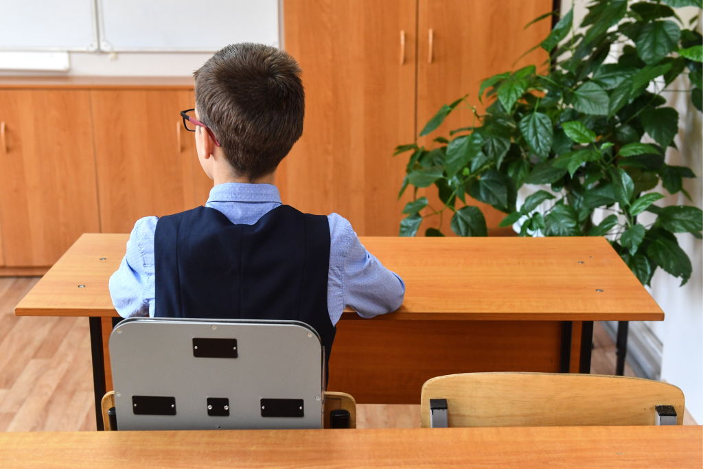 Schoolboy from Novosibirsk invents smart chair to control back posture