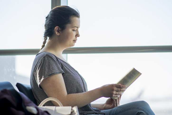 Reading at the Airport