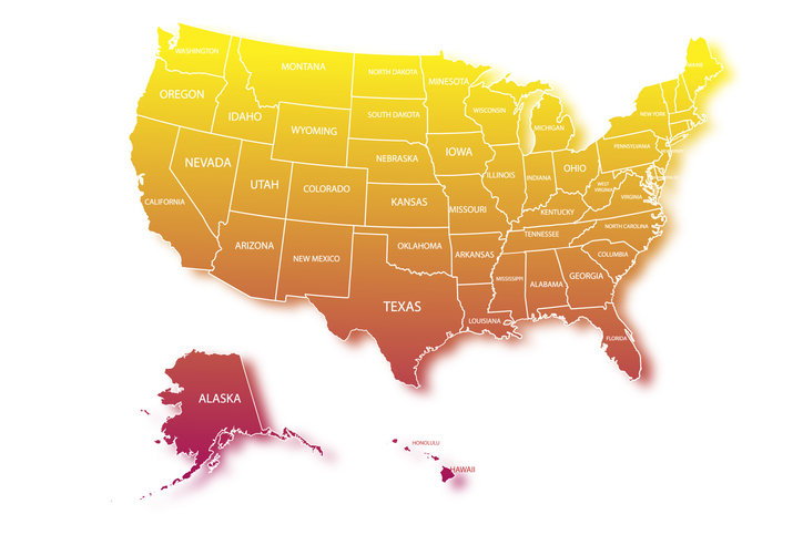 Map of America