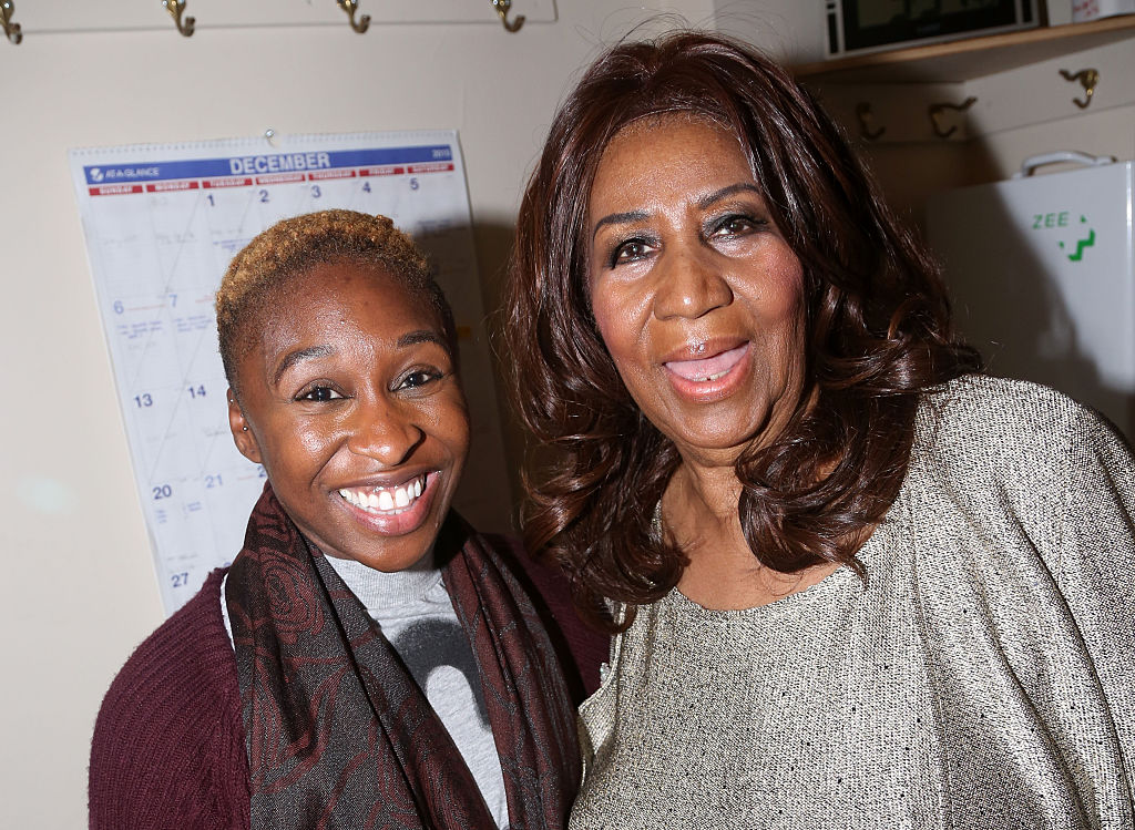 Celebrities Visit Broadway - December 15, 2015