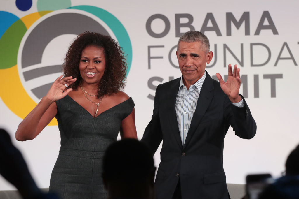 Barack And Michelle Obama Speak At Obama Foundation Summit